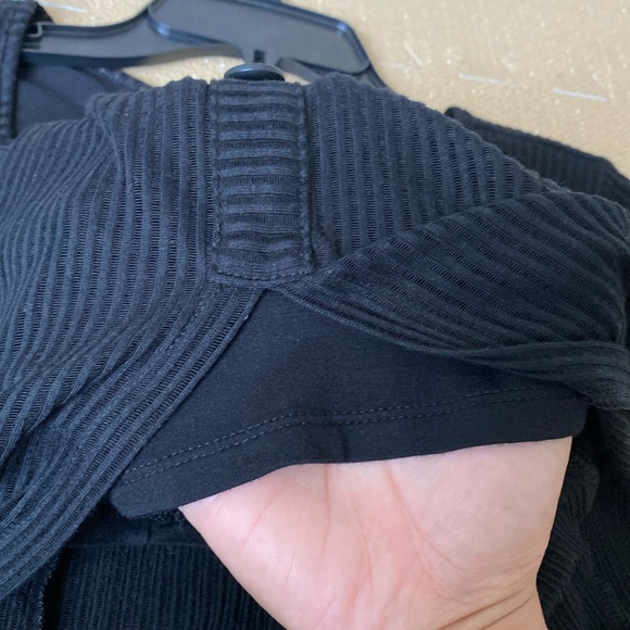 Express Sheer Sleeves Dress - Picture 5 of 5